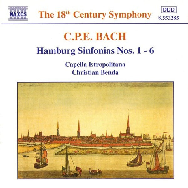 C.p.e. Bach - Hamburg sinfonias wq. 182 (CD) - Velvet Music