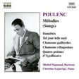 F. Poulenc - Melodies (CD) - Velvet Music