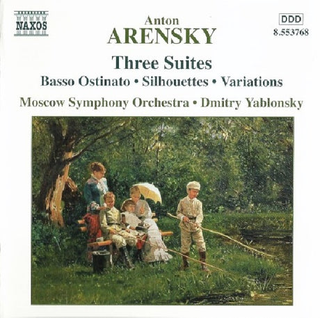 A. Arensky - Three suites (CD) - Velvet Music