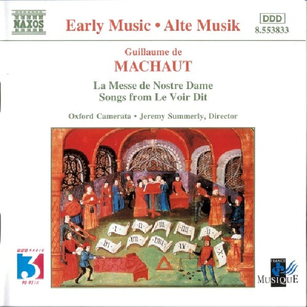 G. De Machaut - La messe de nostre dame (CD) - Velvet Music