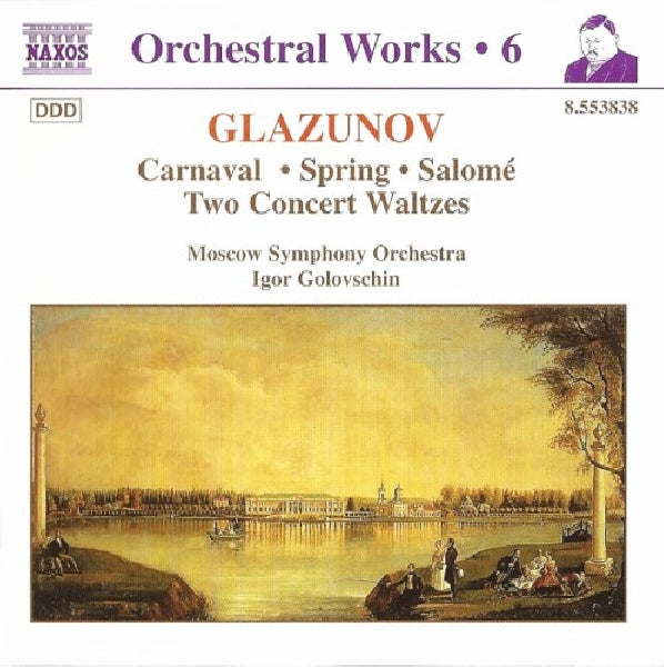 Alexander Glazunov - Carnaval, spring, salome (CD) - Velvet Music
