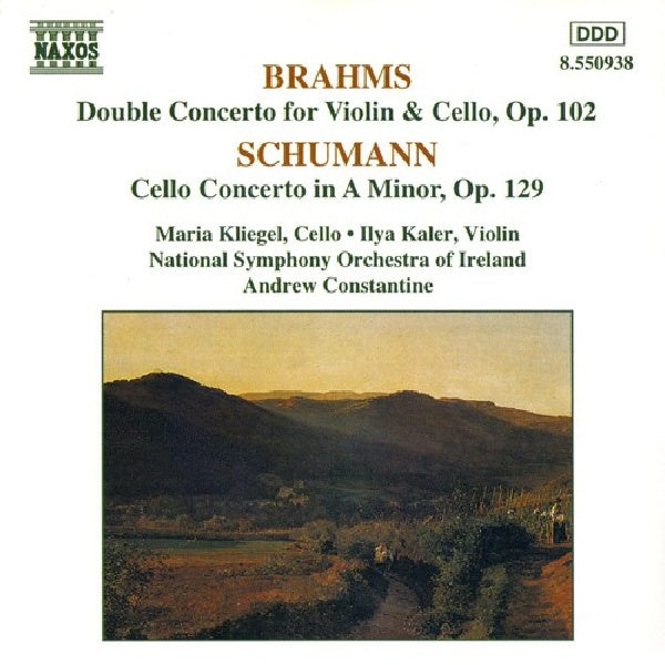 Brahms/Schumann - Concert pour violon/violoncelle (CD)