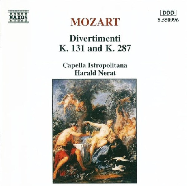 Wolfgang Amadeus Mozart - Divertimenti k.131/287 (CD) - Velvet Music