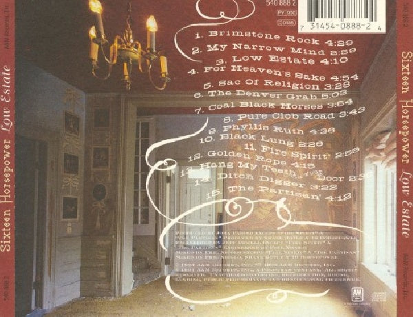 Sixteen Horsepower - Low estate (CD) - Velvet Music
