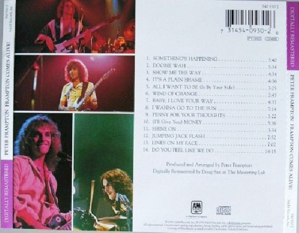 Peter Frampton - Frampton comes alive! (CD)