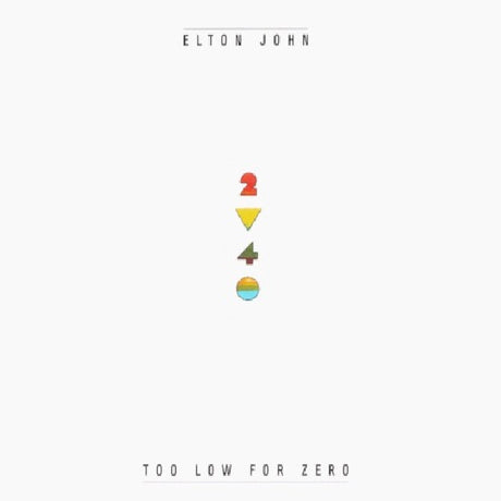 Elton John - Too low for zero (CD) - Velvet Music