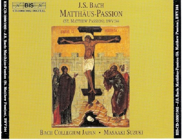 Johann Sebastian Bach - Matthaus passion bwv 244 (CD)