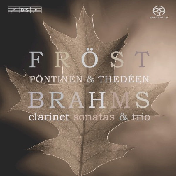 Johannes Brahms - Sonates & trio pour clarinette (CD)