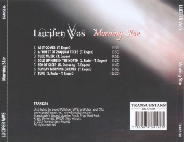 Lucifer Was - Morning star (CD) - Velvet Music