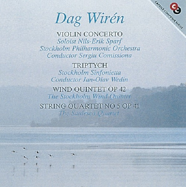 Dag Wiren - Violin concerto/triptych/wind quintet/string quartet (CD) - Velvet Music