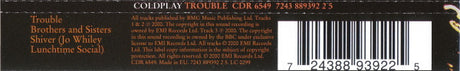 Coldplay - Trouble (CD d'occasion)