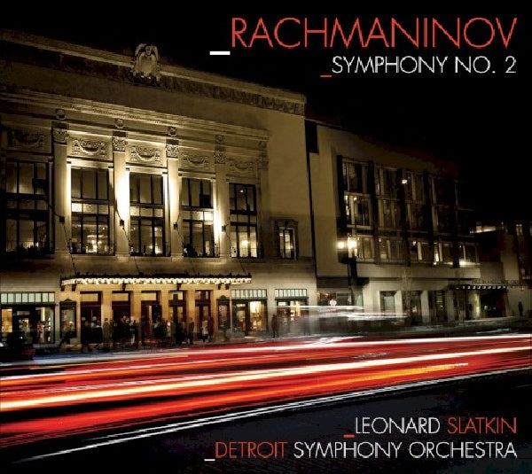S. Rachmaninov - Symphony no.2 -vocalise- (CD) - Velvet Music