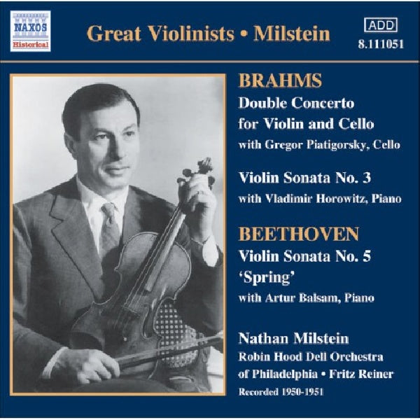 Johannes Brahms - Double concerto (CD) - Velvet Music