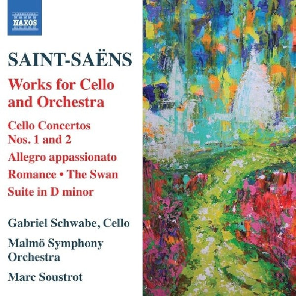 C. Saint-saens - Works for cello and orchestra (CD) - Velvet Music