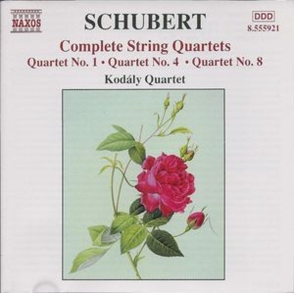 Franz Schubert - String quartets 4 (CD) - Velvet Music