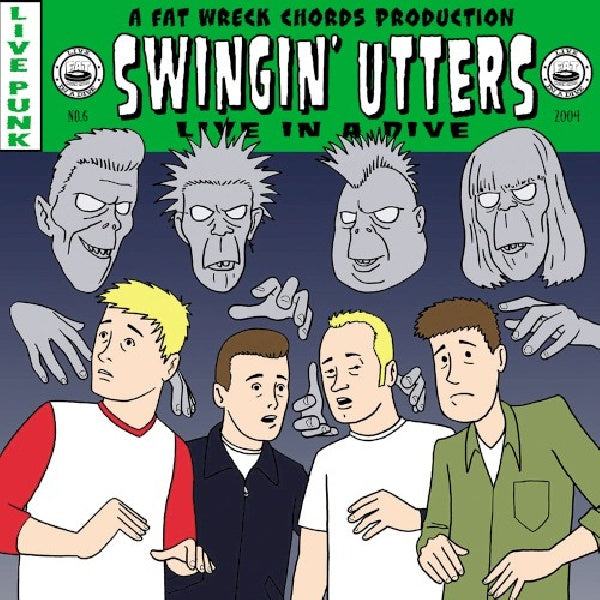 Swingin' Utters - Live in a dive (CD) - Velvet Music
