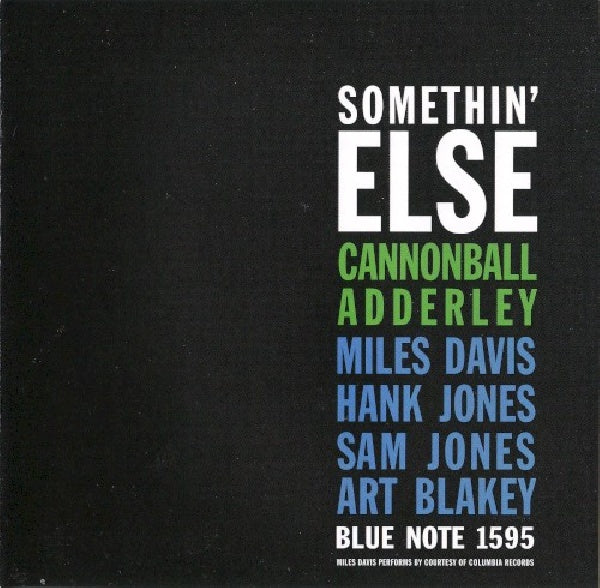 Cannonball Adderley - Somethin' else (CD)