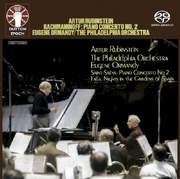 Rachmaninov/saint-saens - Piano concerto no. 2 & piano concerto no. 2 (CD) - Velvet Music