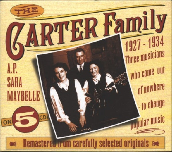 Carter Family - 1927-1934 -boxset- (CD) - Velvet Music