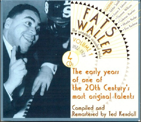 Fats Waller - 1922-1929 vol.1 (CD) - Velvet Music