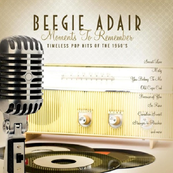 Beegie Adair - Moments to remember (CD) - Velvet Music