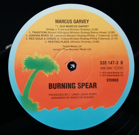 Burning Spear - Marcus Garvey (tweedehands LP) - Velvet Music