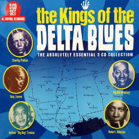 Various - Kings of the delta blues (CD) - Velvet Music
