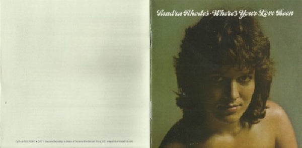 Sandra Rhodes - Where's your love be (CD) - Velvet Music