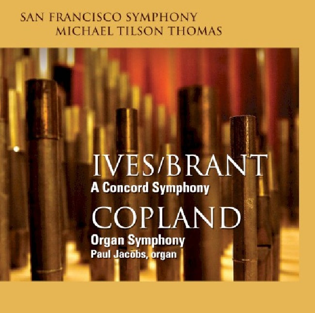 Ives/copland - Concord symphony/organ symphony (CD) - Velvet Music
