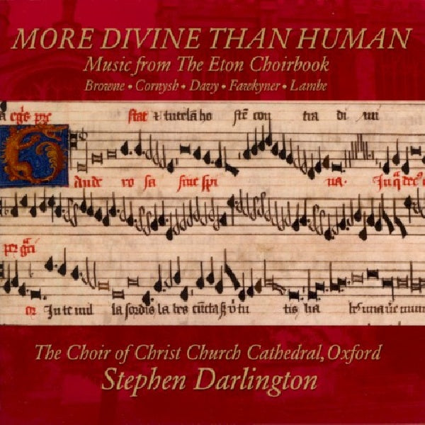 Christ Church Cathedral Choir Oxford - More divine than human (CD)