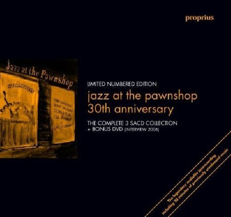 Domnerus/hallberg/erstand - Jazz at the pawnshop (CD) - Velvet Music