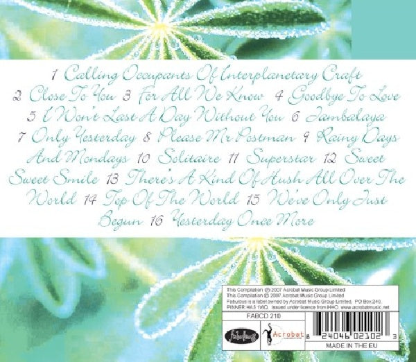 V/A (Various Artists) - Instrumental carpenters (CD)