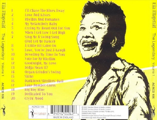 Ella Fitzgerald - Legendary vol.1 (CD)