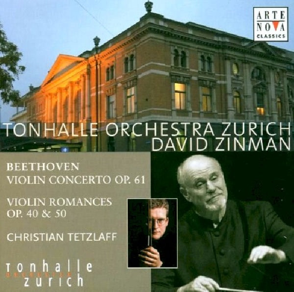 David Zinman - Beethoven: violinkonzert und romanzen (CD) - Velvet Music