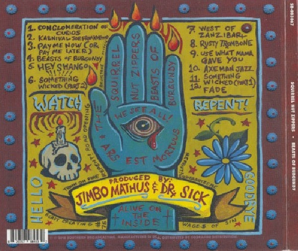 Squirrel Nut Zippers - Beasts of burgundy (CD) - Velvet Music