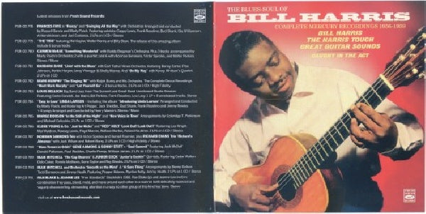 Bill Harris - Blues-soul of bill harris (CD) - Velvet Music