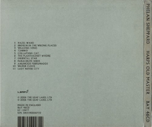 Phelan Sheppard - Harps of master (CD)