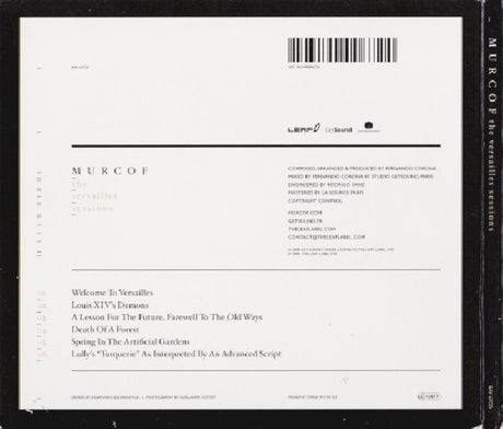 Murcof - Versailles sessions (CD) - Velvet Music