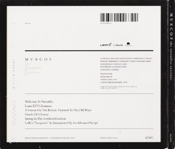 Murcof - Versailles sessions (CD) - Velvet Music
