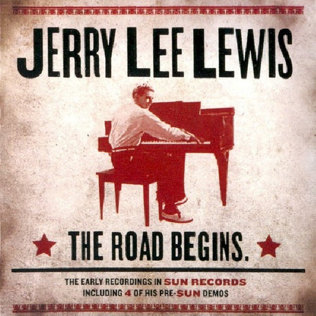 Jerry Lee Lewis - Road begins (CD) - Velvet Music