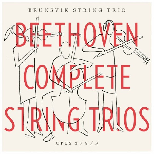 Brunsvik String Trio - Beethoven - string trios (CD) - Velvet Music