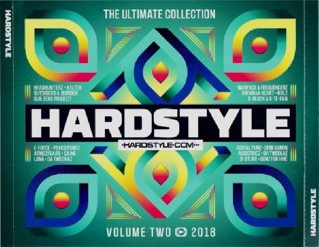 V/A (Various Artists) - Hardstyle the ultimate collection volume 2 - 2018 (CD) - Velvet Music