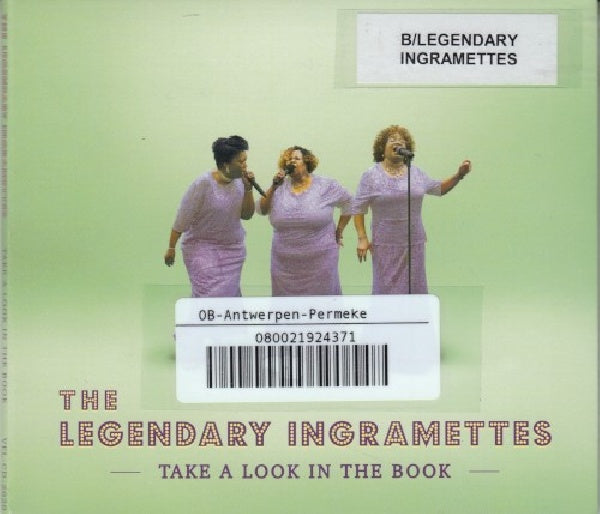 Legendary Ingramettes - Take a look in the book (CD) - Velvet Music