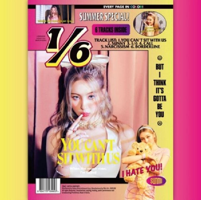 Sunmi - 1/6 (CD) - Velvet Music