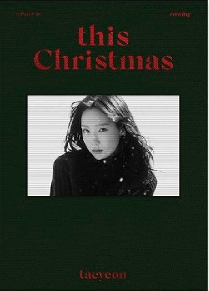 Taeyeon - This christmas - winter is coming (CD)