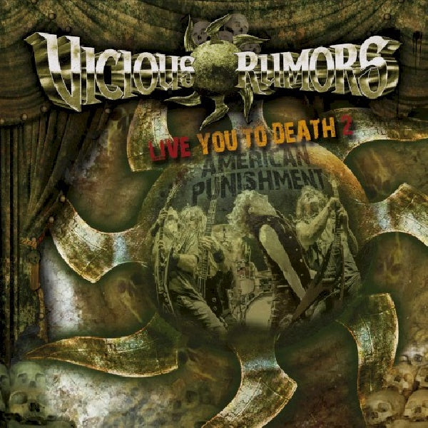 Vicious Rumors - Live you to death 2 - american  punishment (CD) - Velvet Music