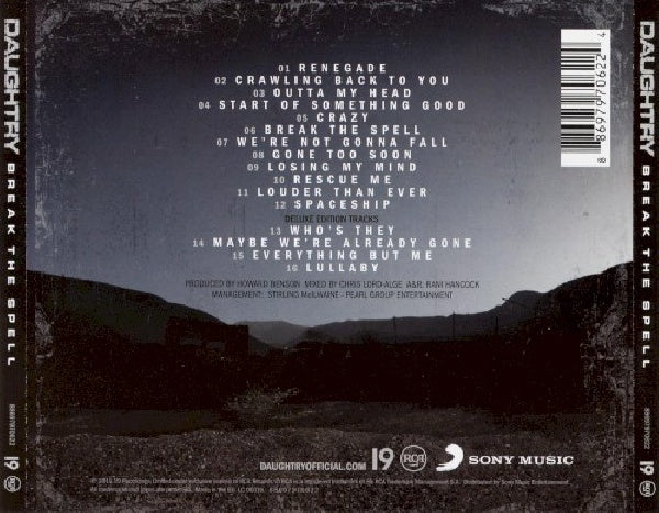 Daughtry - Break the spell (deluxe version) (CD) - Velvet Music