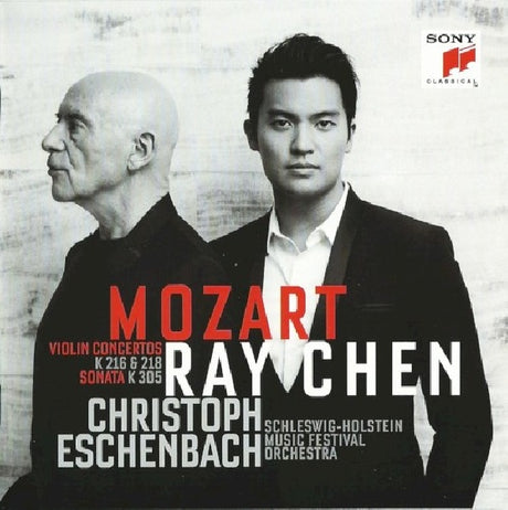 Ray Chen - Mozart: violin concertos nos. 3, 4 & violin sonata no. 22 (CD) - Velvet Music