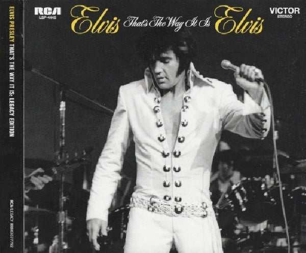 Elvis Presley - That's the way it is (legacy edition) (CD) - Velvet Music