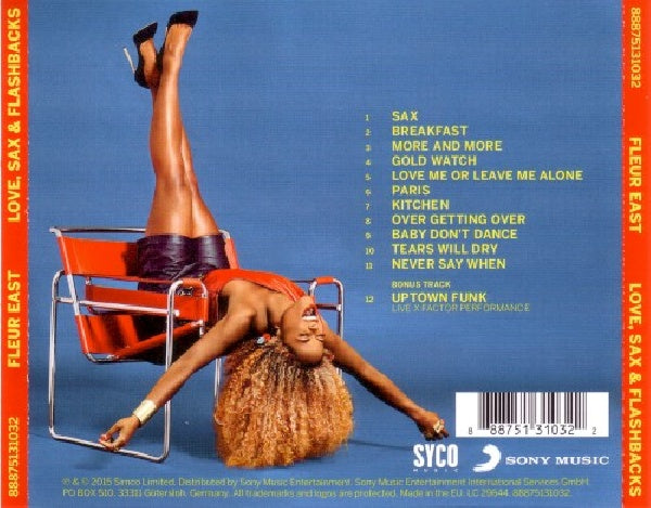 Fleur East - Love, sax & flashbacks (CD) - Velvet Music